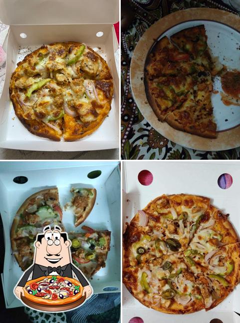 Pick pizza at The Harshaa's kitchen