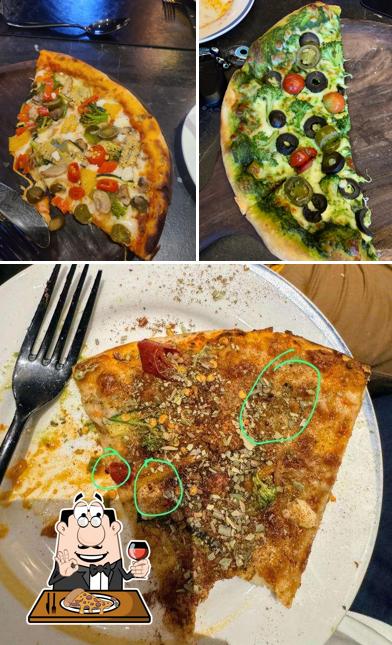 Try out pizza at The Indian Channel