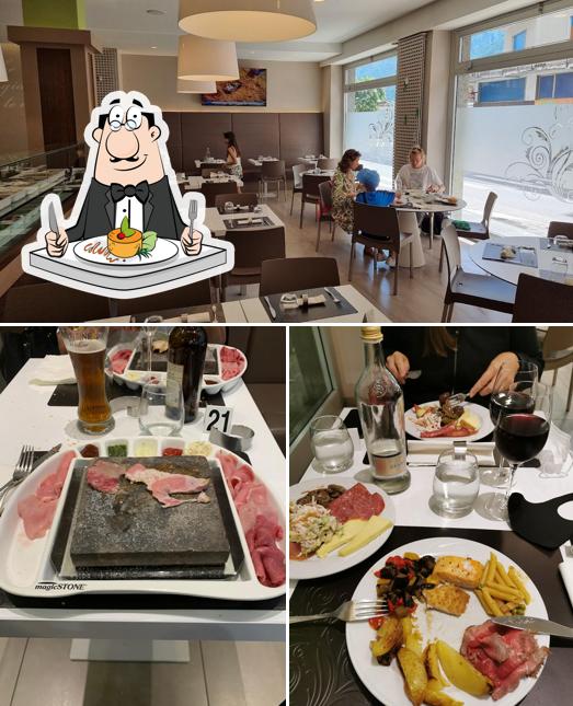 Ristorante Emiliana si caratterizza per la cibo e interni