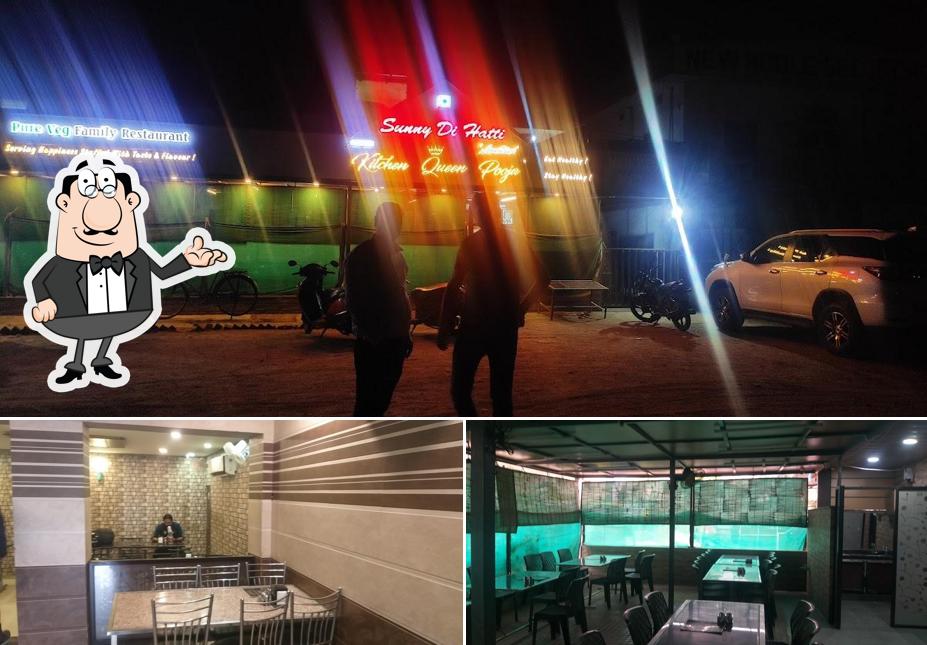 Among different things one can find interior and exterior at Sunny Di Hatti 'Amritsari'