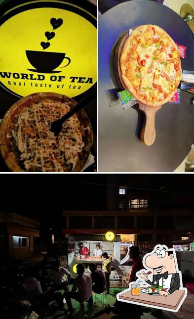 Meals at World of Tea Cafe