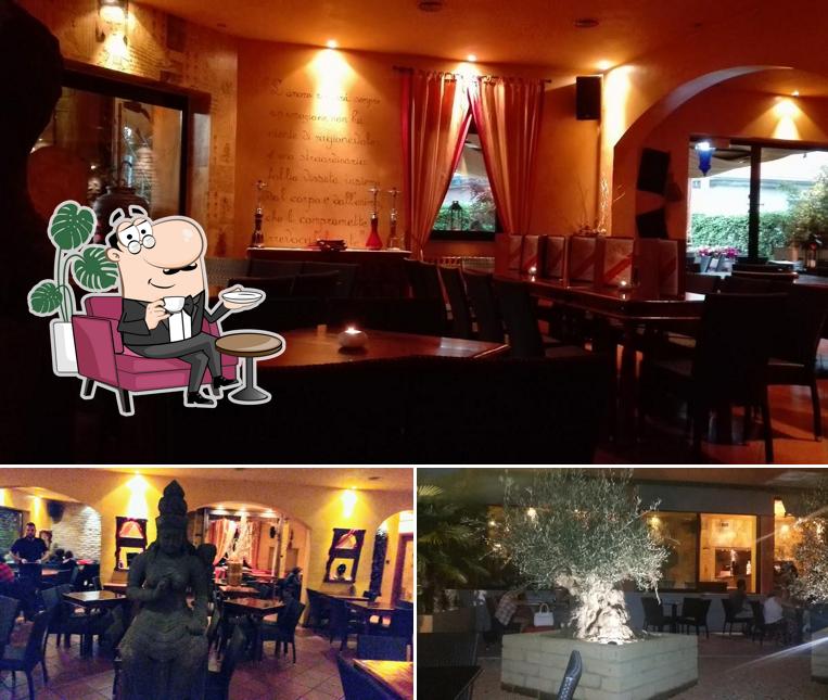 Dai un'occhiata agli interni di Area Cocktail bar