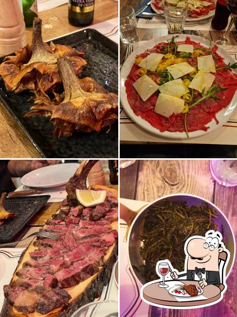 Costolette al Ristorante Manzo