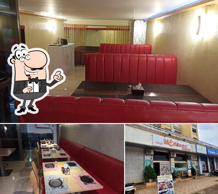 Among various things one can find interior and exterior at Monsoon Restaurant Best Restaurant in Chiplun