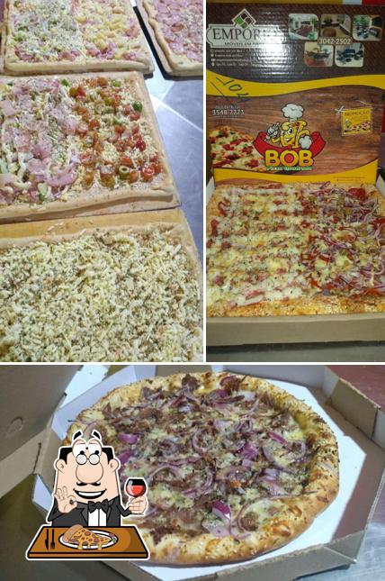 Consiga pizza no Bob Pizza Quadrada - Taguatinga (Taguatinga Sul)
