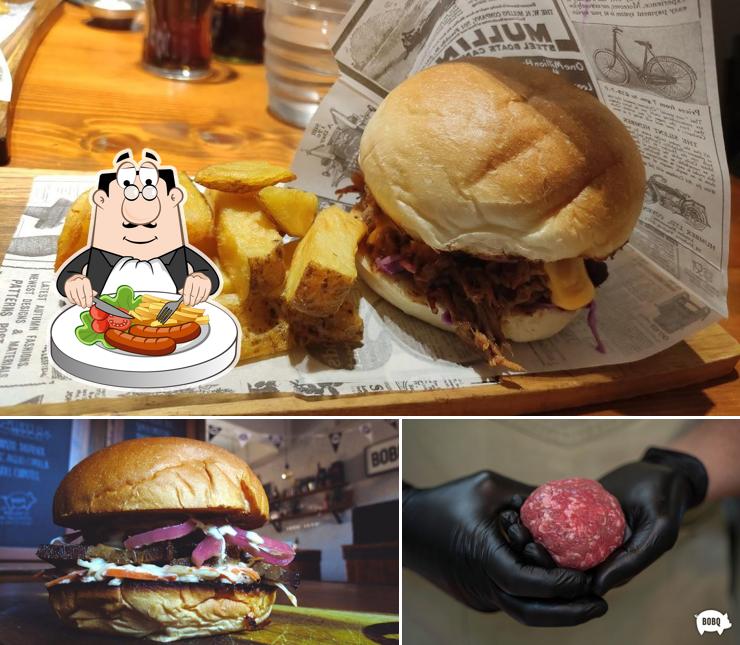 Panino con maiale stirato al BOBQ Hamburgeria Birreria Gourmet