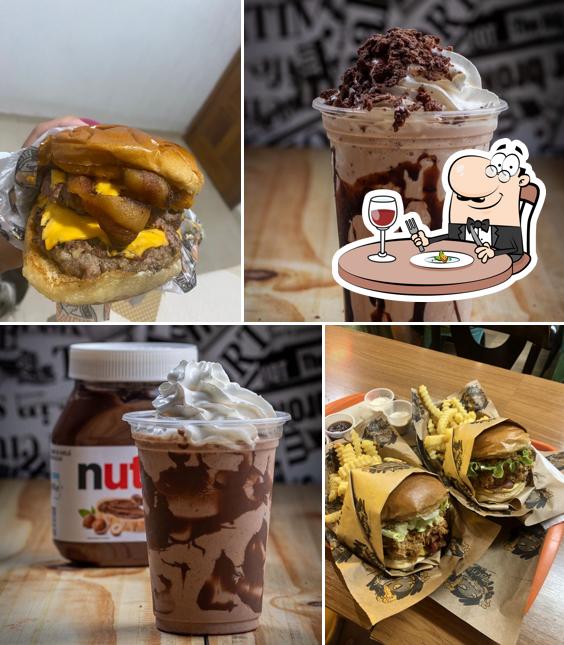 Mousse de chocolate em DUCHEF BURGUER