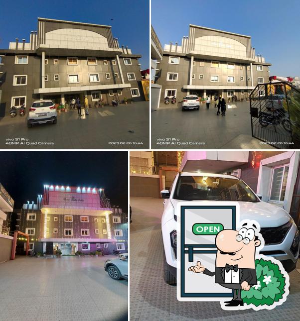 The exterior of HOTEL RIDHI SIDHI