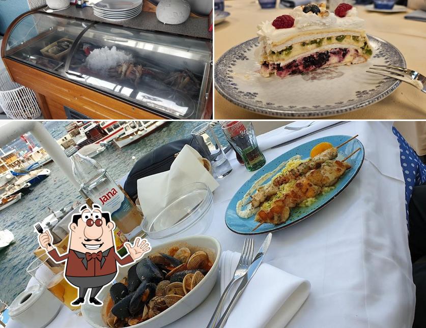 Platti al Bistro Yacht club