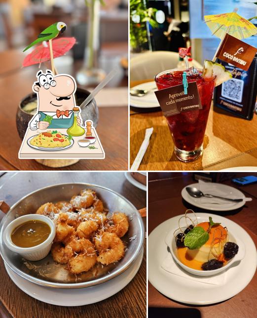 Platos en Coco Bambu