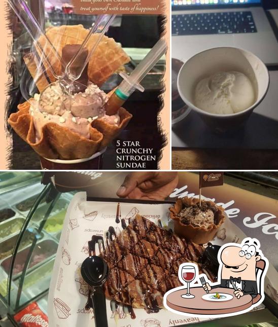 Food at Ice Cream Studio