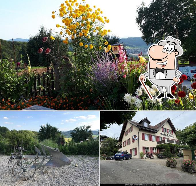 Gli esterni di Gasthof Alpbad