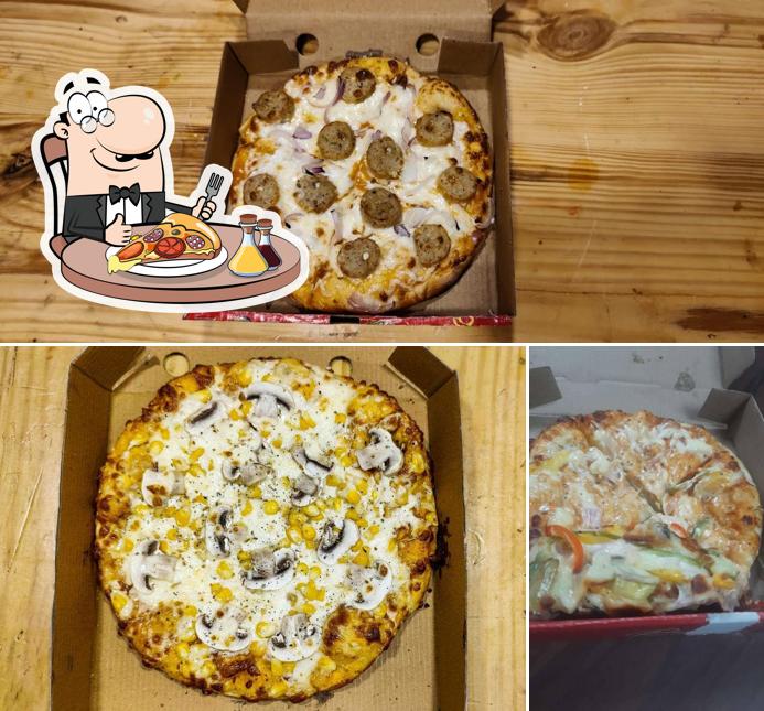 Pick pizza at Kaso's Pizza