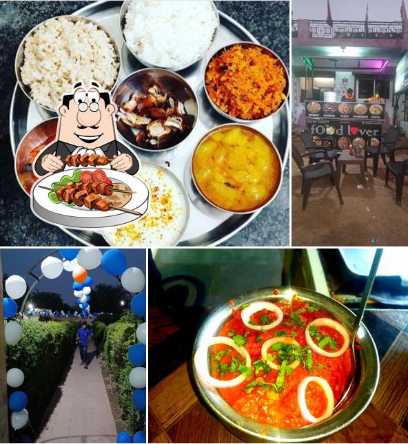 Food at NEW A ONE RESTAURANT