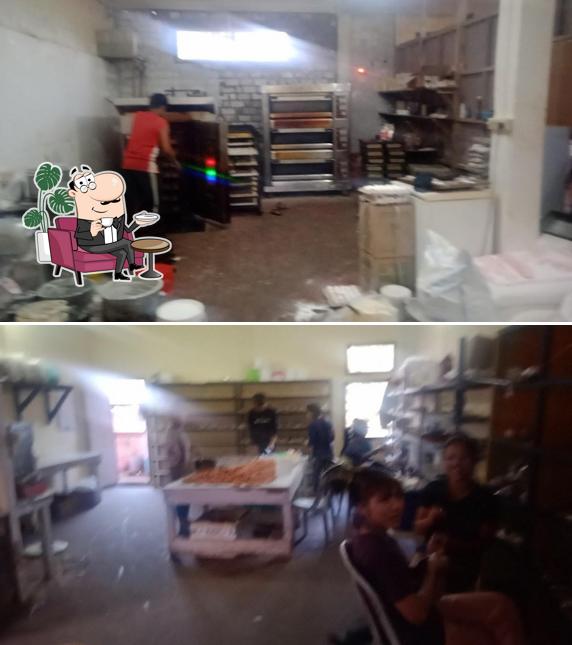 The interior of NK Bakery