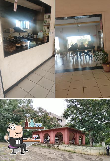 This is the photo showing interior and exterior at SSBT Canteen