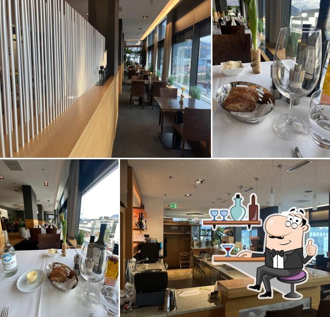 Gli interni di Towers City West Restaurant
