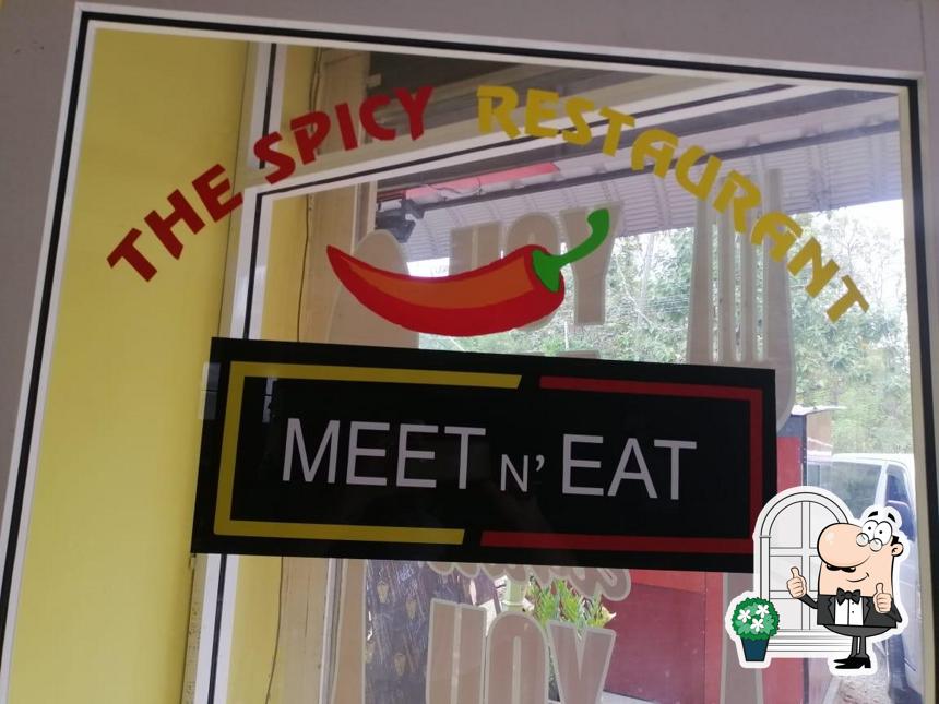 Enjoy the view outside Meet N Eat restaurant