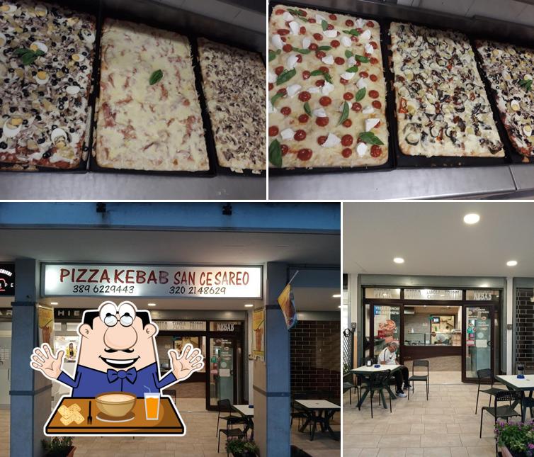 La immagine della cibo e interni di Pizza e Kebab San Cesareo