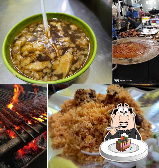 Chocolate cake at Bismillah Kabab Centre