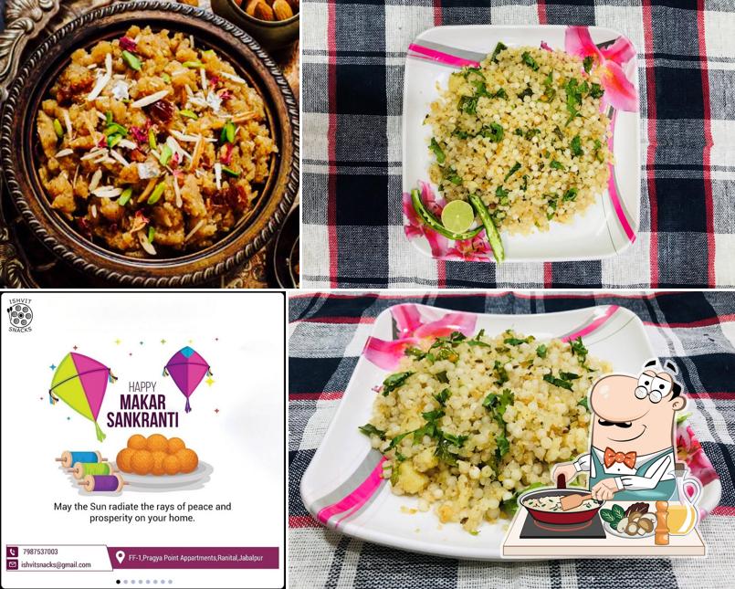 Fried rice at Ishvit Snacks