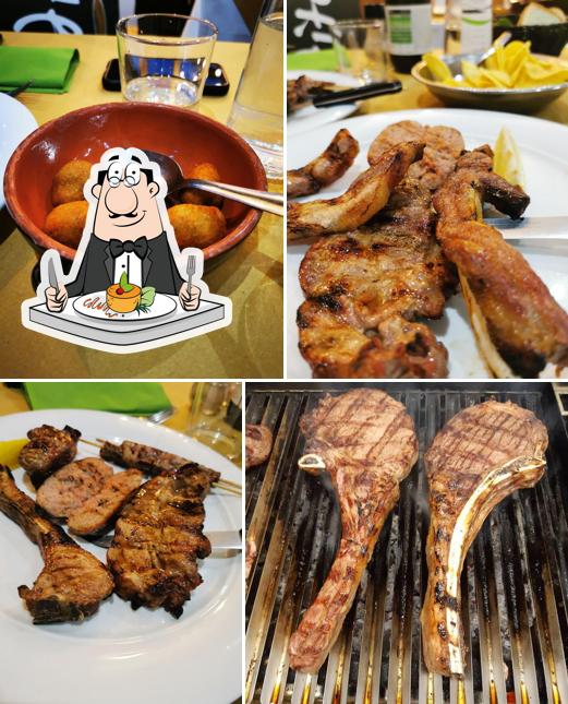 Cibo al Ristorante Porcavacca