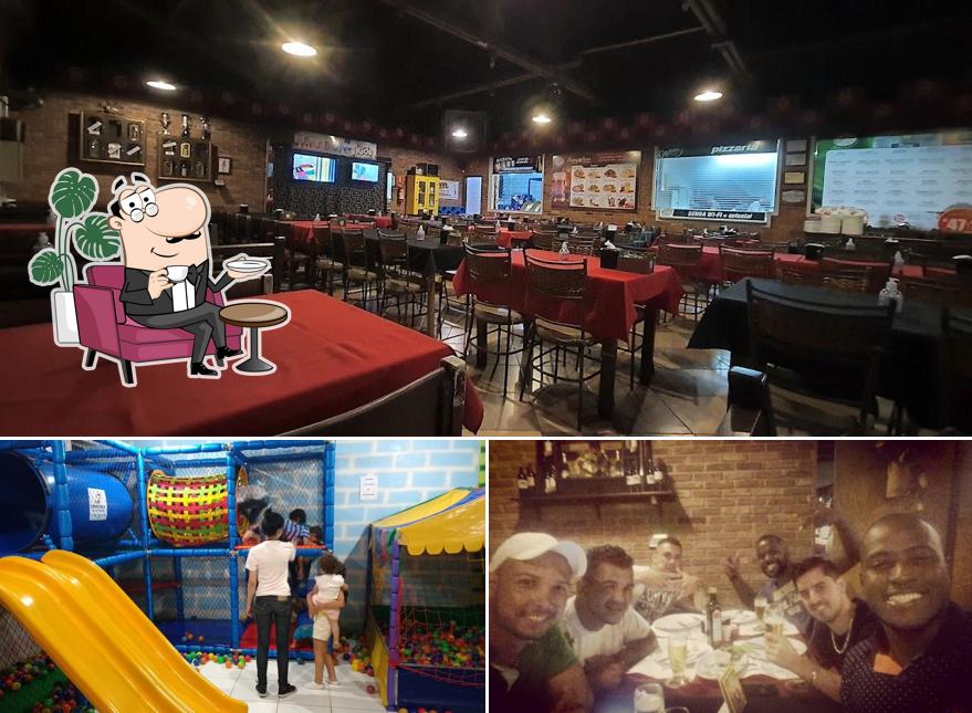 O Colonial Chopperia!!! Pizzaria e Restaurante se destaca pelo interior e área de lazer