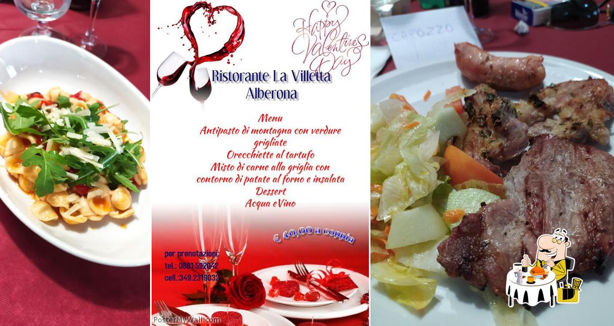 Spezzatino di maiale al Ristorante La Villetta