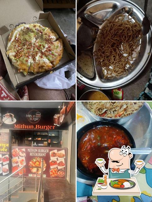 Food at Mithun Burger Restaurants