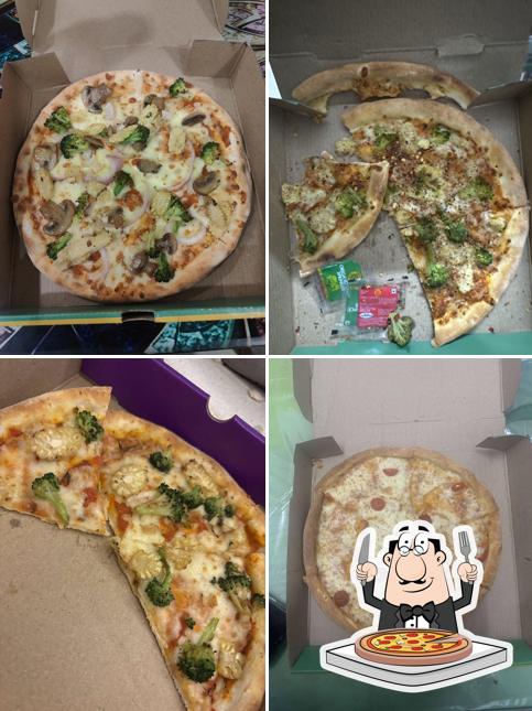 Order pizza at Olio-the wood fired pizzeria