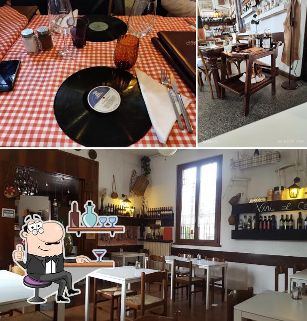 Gli interni di Angolo del Moriano