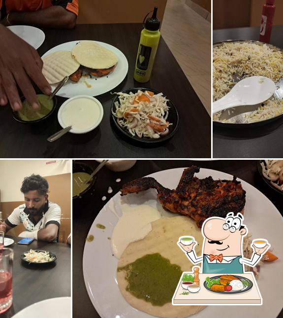 Pulled pork sandwich at Alif Restaurant