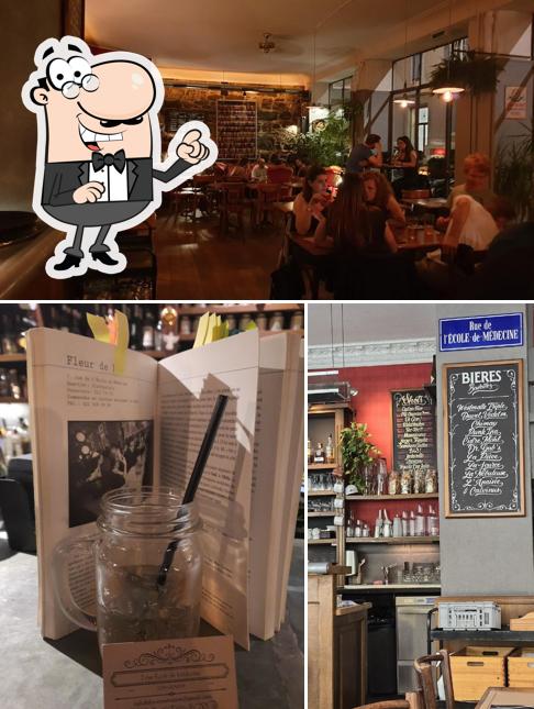 Dai un'occhiata agli interni di Café du Lys