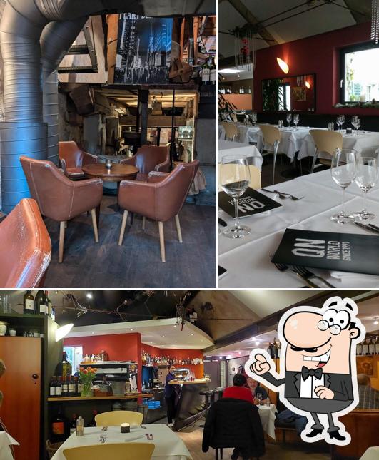 Gli interni di Qn Restaurant