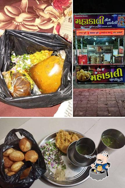 Food at Mahakali Pani Puri