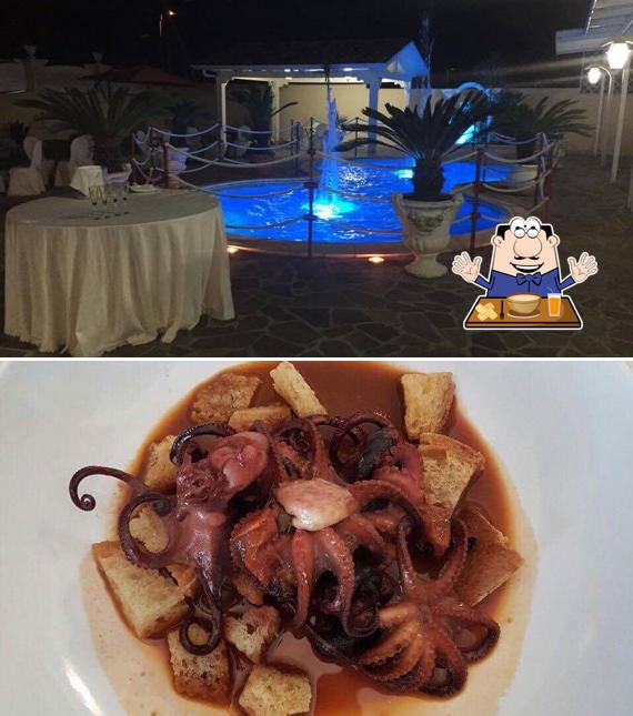 Cibo al Ristorante ed Eventi Villa Aurora