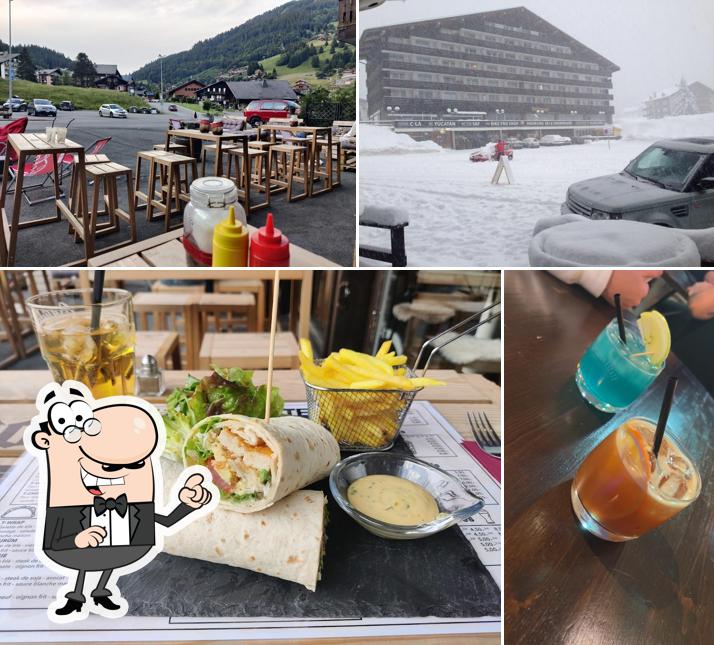 Tra le diverse cose da T-BAR si possono trovare la esterno e cibo