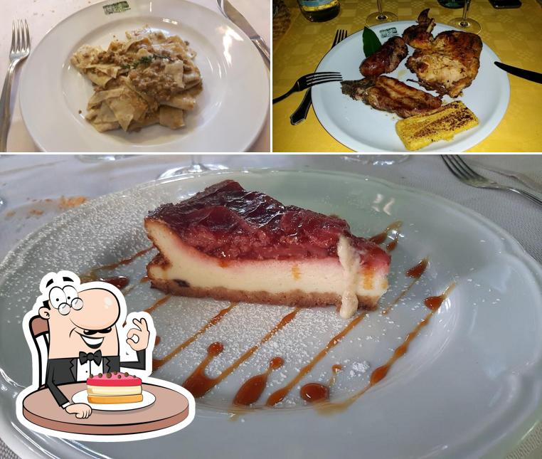 Cheesecake al Trattoria Alla Vedova