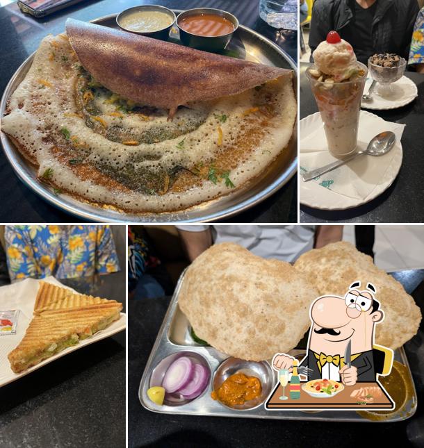 Meals at Udipi's Upahar Aoc Secunderabad ఉడిపి హోటల్ సికింద్రాబాద్