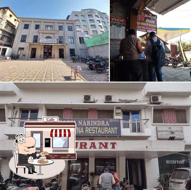 Check out how Annapoorna Restaurant looks outside