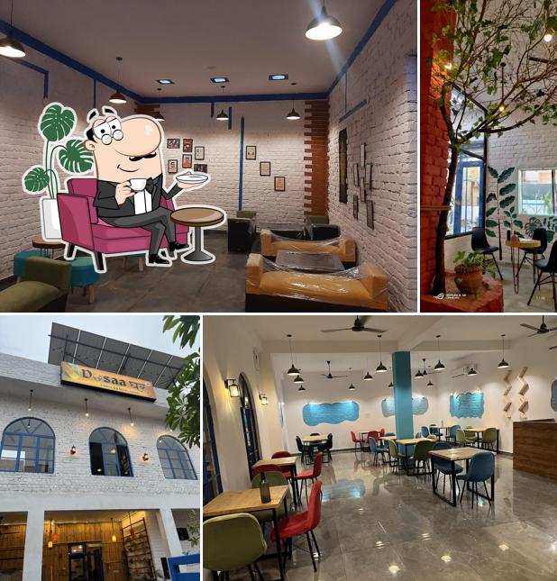 Check out how White square cafe and tapri looks inside