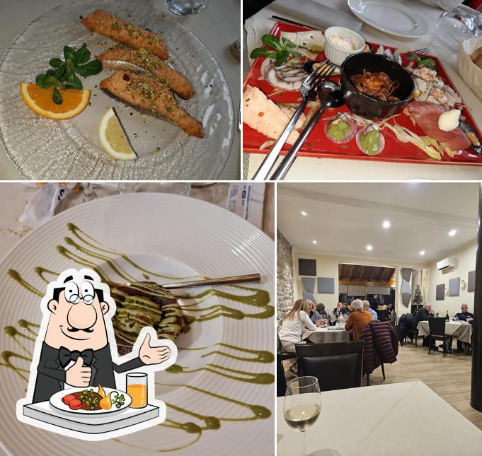Guarda la foto che presenta la cibo e interni di Il Ritrovo Ristorante