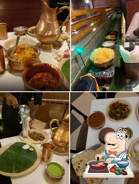 Chicken curry at Jagavis Kritunga Train Restaurant