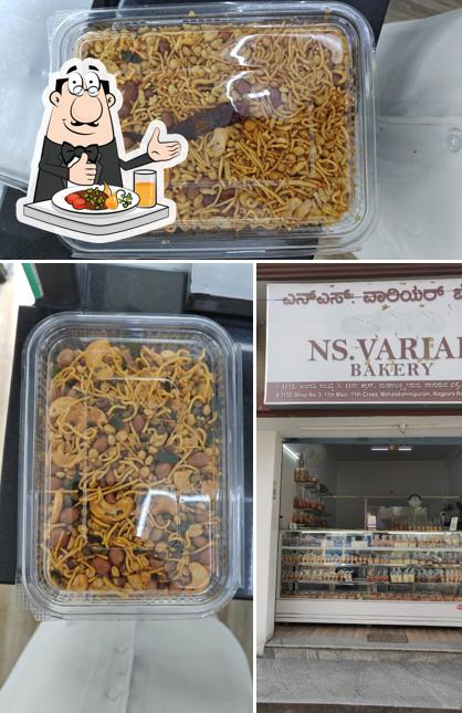 The image of food and exterior at NS VARIAR BAKERY