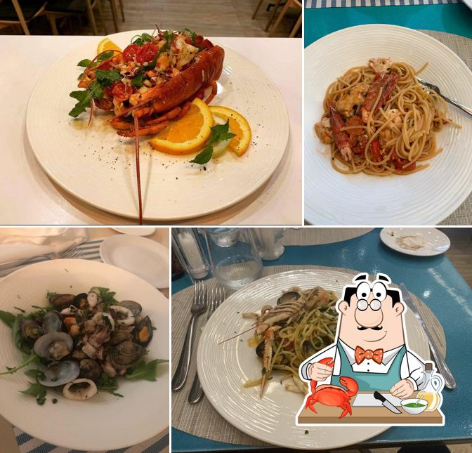 Ordina la cucina di mare a Osteria Villa Zuccaro