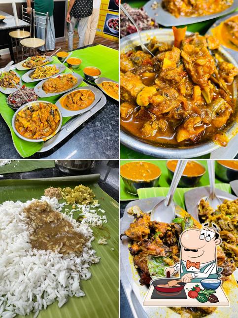 Chicken curry at Mani Gounder Mess