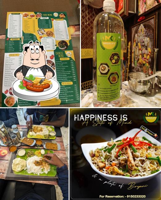 Food at Megalas kitchen