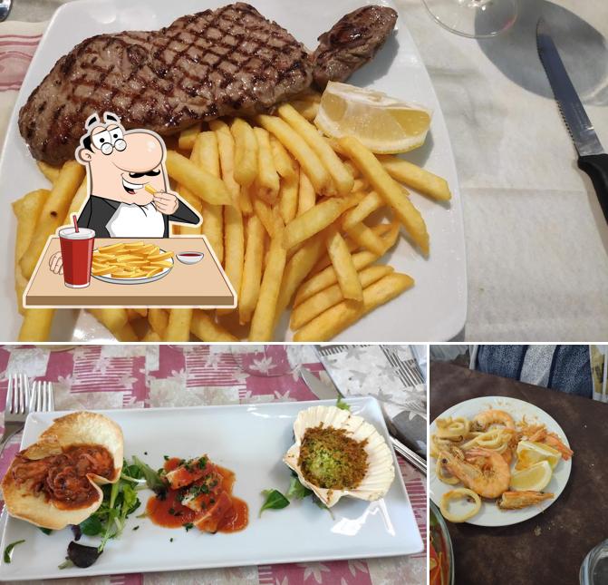 Ordina un piatto di patatine a Molí