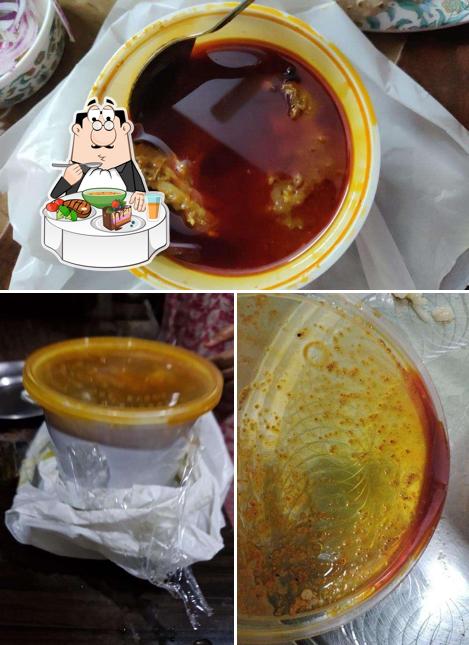 Hot and sour soup at NEW CHAMPARAN MUTTON AND CHICKEN
