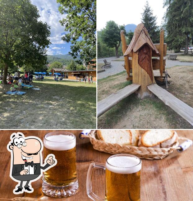 La immagine di esterno e cibo da Parco la Foglia